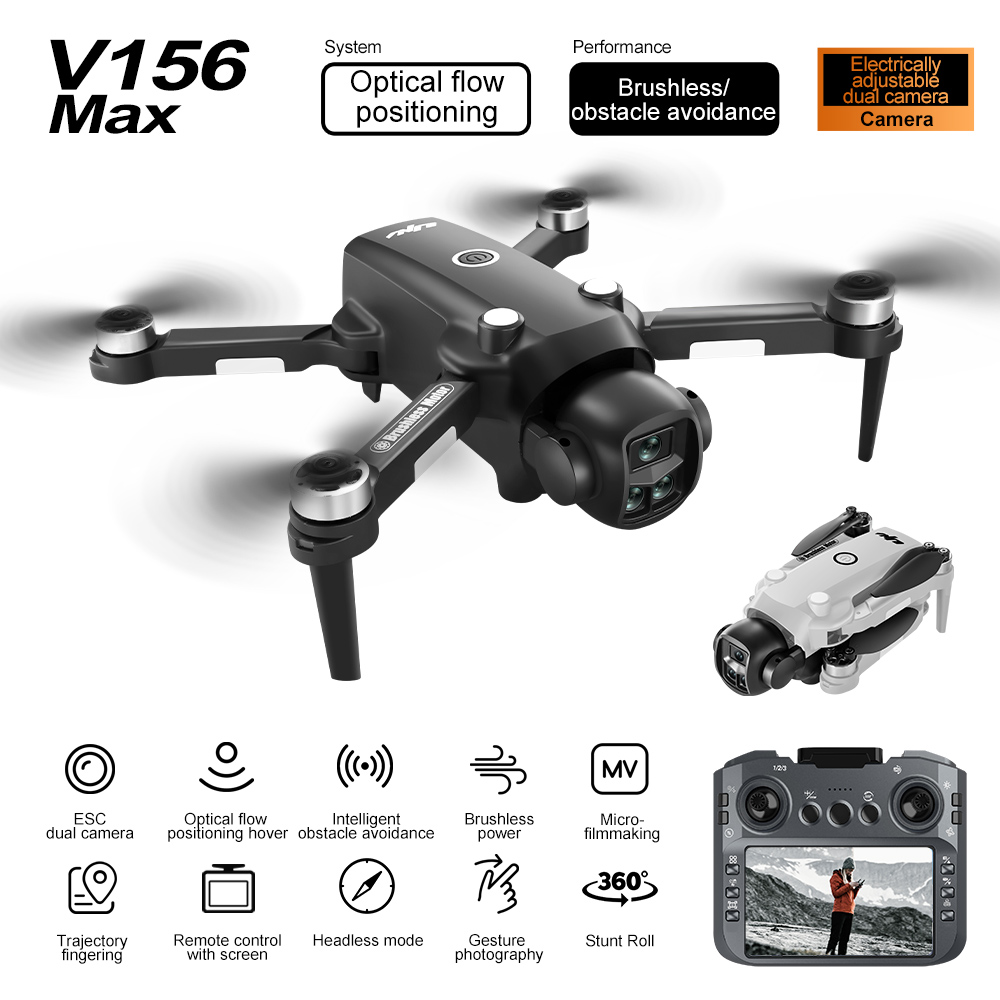 Jjrc Drone X12 - V156 Max Drone 4K Profesyonel Drone,