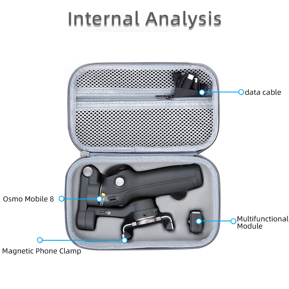 Çanta DJI Osmo Mobile 8 El Gim - Drone Gimbal Case incelemesi ve fiyatı